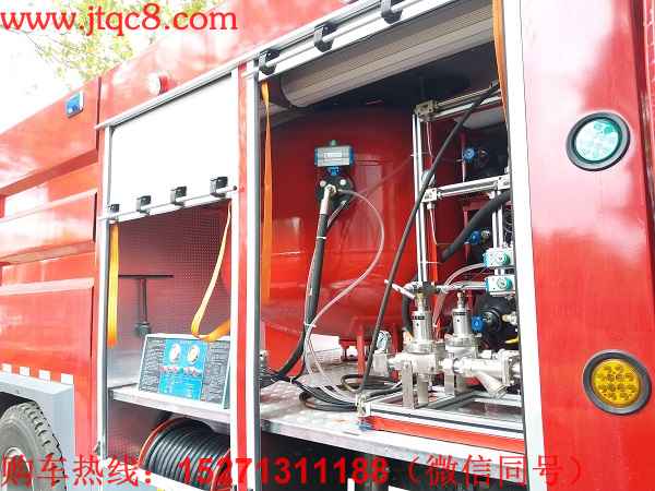 重汽豪沃干粉水聯(lián)用消防車|JDF5190GXFGL70/Z型干粉水聯(lián)用消防車|電廠專用干粉滅火消防車專家