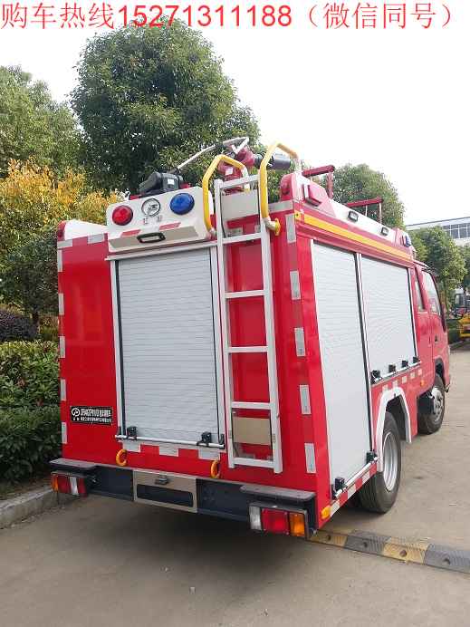 國六小型水泡兩用消防車，東風(fēng)凱普特水泡聯(lián)用消防車價格廠家直銷
