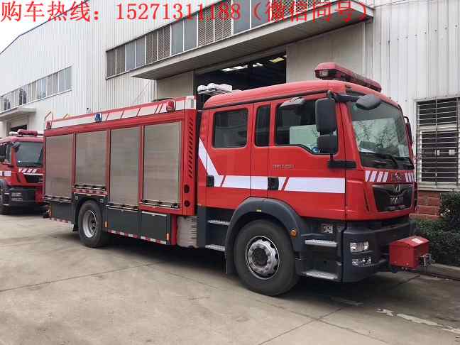 德國(guó)曼恩壓縮空氣泡沫消防車